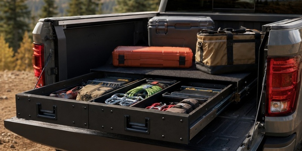 Truck Bed Cargo Slides & Drawers Image