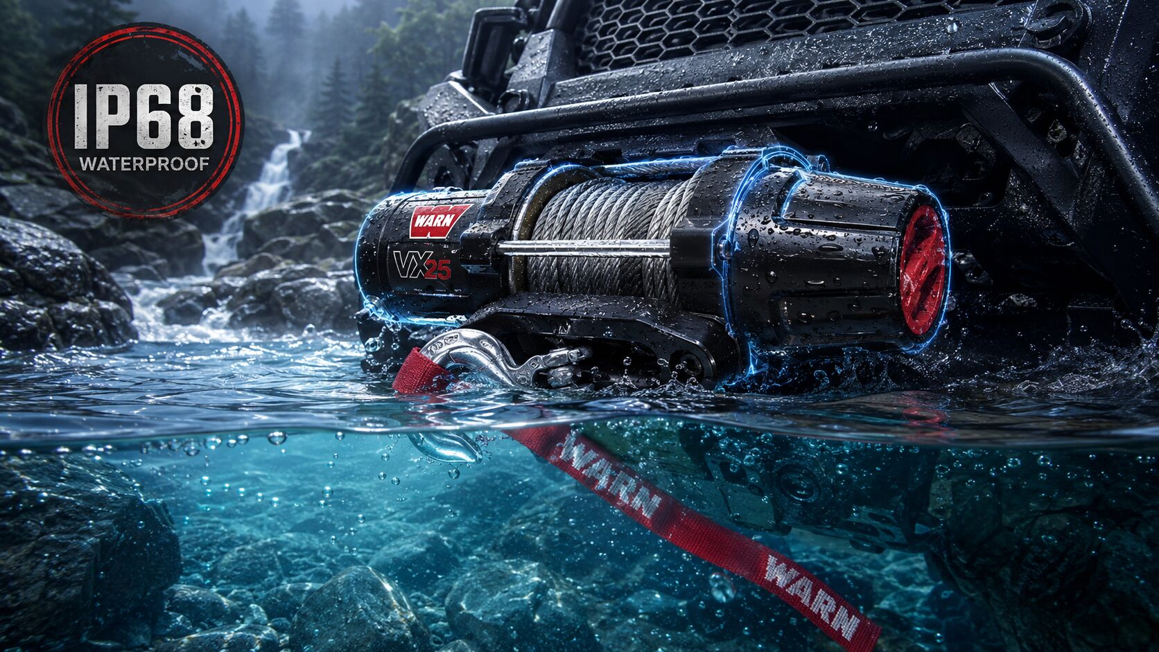 IP68 Waterproof