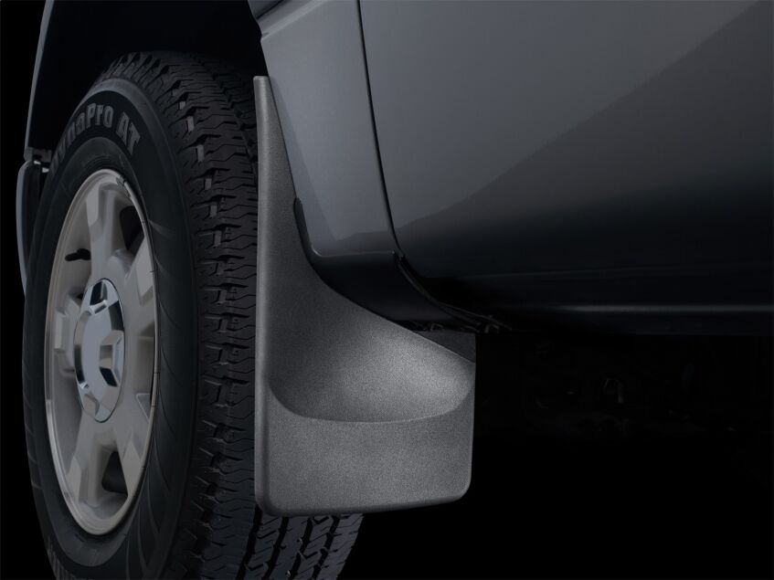 WeatherTech Parafanghi Posteriori Per Chevrolet Silverado 1500 2022-2024 - Coppia Nero, Senza Foratura, Laser Measured