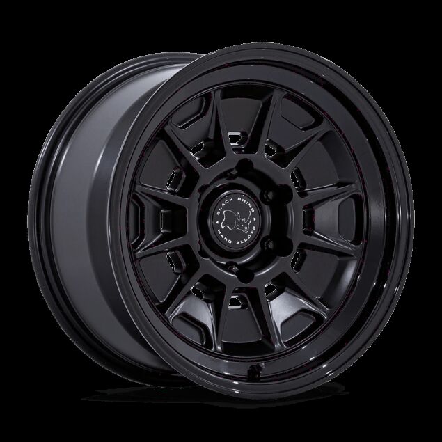 WLPBLABLACK-RHINO-BR021MB-MONDO-17X8-5-6-ET-10-MATTE-BLACK-W-GLOSS-BLACK-LIP-A1.png
