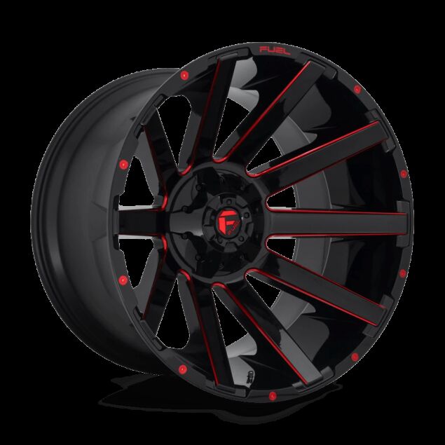 WLPFUECONTRA-D643-8LUG-24x14-ET-75-GLOSS-BLK-N-MILLED-CANDY-RED-A1.png