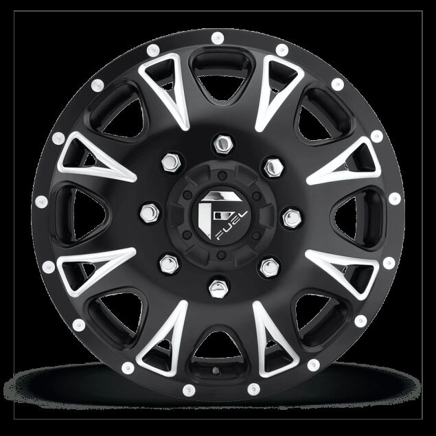 WLPFUED513-THROTTLE-DUALLY-MATTE-BLK-MILLED-FRONT-FACE.png