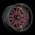 WLPFUEIGNITE-D663-6LUG-22x12-ET-43-GLOSS-BLK-N-MILLED-CANDY-RED-A1.png