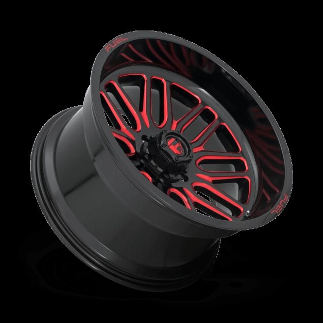 WLPFUEIGNITE-D663-6LUG-22x12-ET-43-GLOSS-BLK-N-MILLED-CANDY-RED-A2.png