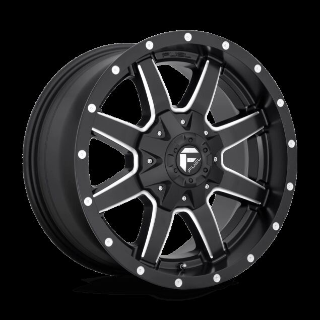WLPFUEMAVERICK-D538-6LUG-18x9-ET20-MATTE-BLK-N-MILLED-A1.png