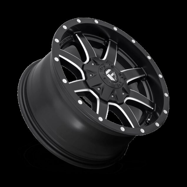 WLPFUEMAVERICK-D538-6LUG-18x9-ET20-MATTE-BLK-N-MILLED-A2.png