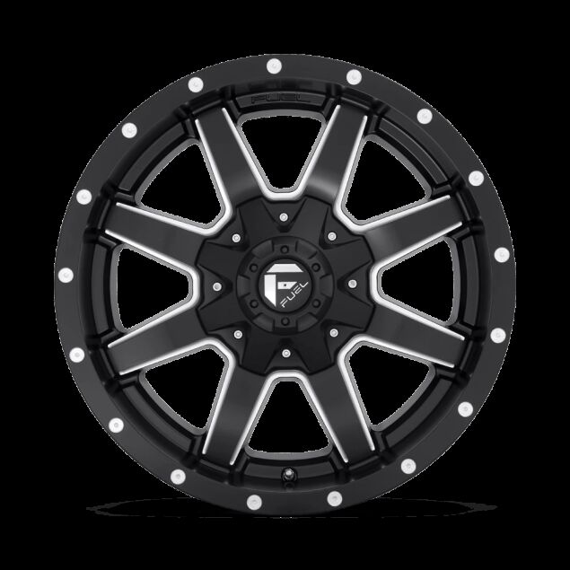 WLPFUEMAVERICK-D538-6LUG-18x9-ET20-MATTE-BLK-N-MILLED-FACE.png