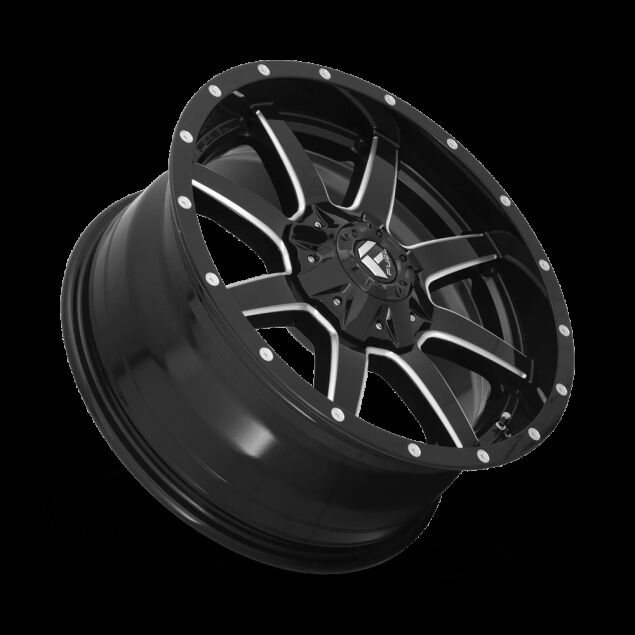 WLPFUEMAVERICK-D610-6LUG-20x9-ET20-GLOSS-BLK-N-MILLED-A2.png