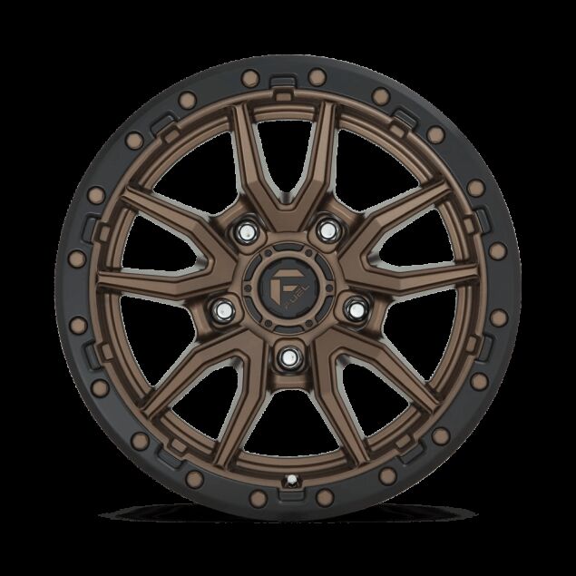 WLPFUEREBEL-D681-5LUG-17x9-ET-12-MATTE-BRONZE-BLK-RING-FACE.png