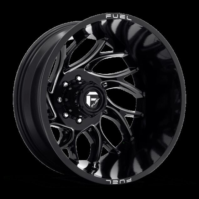 WLPFUERUNNER-DUALLY-D741-20x8-25-8LUG-ET-221-GLOSS-BLK-N-MILLED-A1.png