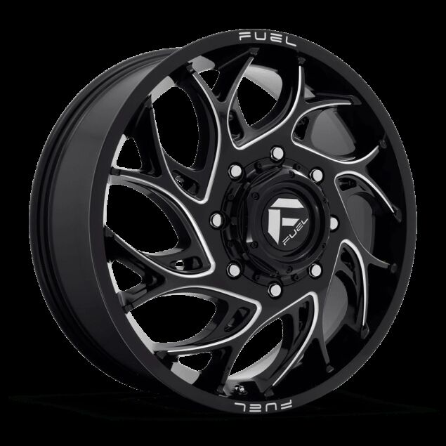 WLPFUERUNNER-DUALLY-D741-20x8-25-8LUG-ET105-GLOSS-BLK-N-MILLED-A1.png