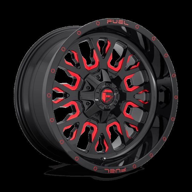 WLPFUESTROKE-D612-6LUG-20x10-ET-18-GLOSS-BLK-N-MILLED-CANDY-RED-A1.png