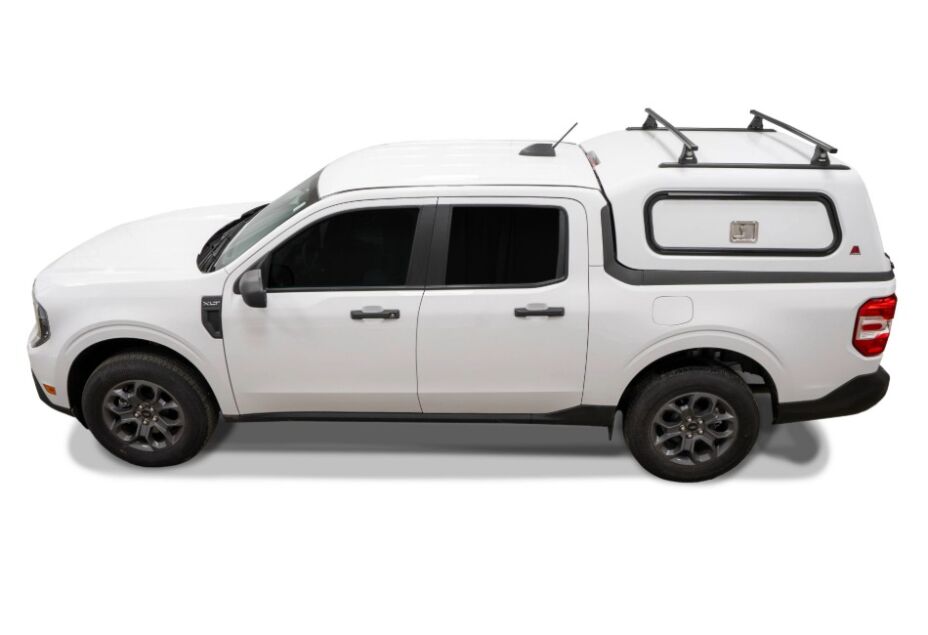 LEER 180CC Commercial Truck Cap Ford Maverick Side Profile