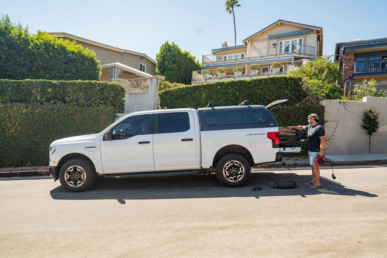 SNUGTOP fiberglass truck cap on a pickup designed for everyday driving and cargo protection