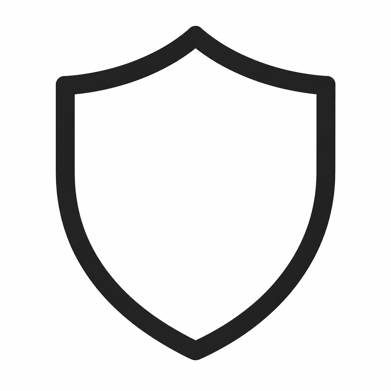 Dent resistant shield icon